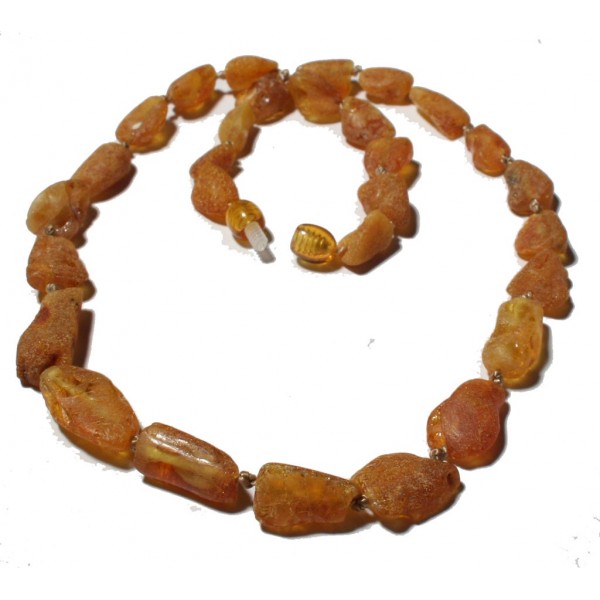 raw baltic amber necklace