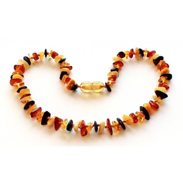 amber teething necklace