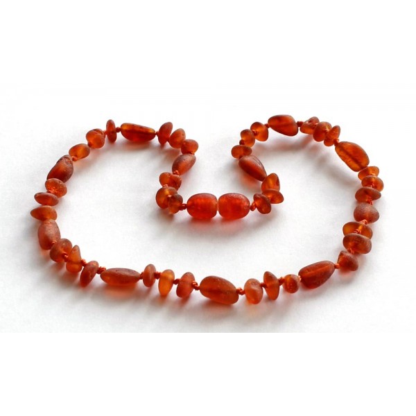 Raw Amber Teething necklace